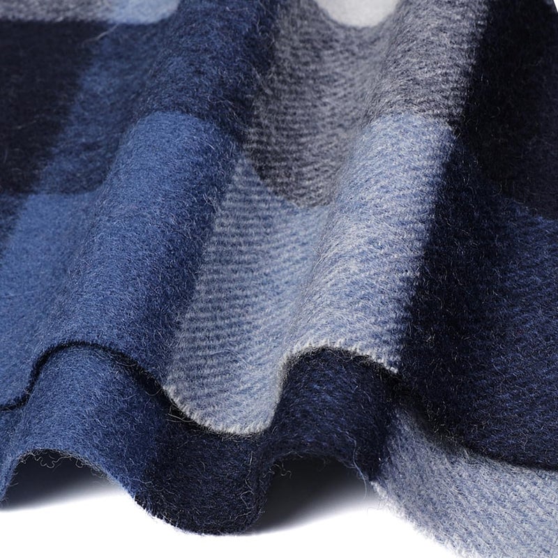 SKNSOFT Winter Wool Plaid Scarf for Men,Women Fashion Tartan Wrap Checkered Scarves - Image 3